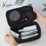 Xajzpa - High Capacity Cosmetic Bag Women Waterproof Double Layer Travel Organizer Makeup Toiletry