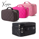 Xajzpa - High Capacity Cosmetic Bag Women Waterproof Double Layer Travel Organizer Makeup Toiletry