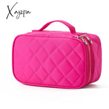 Xajzpa - High Capacity Cosmetic Bag Women Waterproof Double Layer Travel Organizer Makeup Toiletry