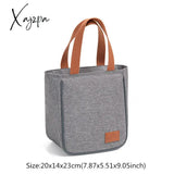 Xajzpa - High Capacity Lunch Bag Women Outdoor Camping Hiking Food Thermal Pouch Child Picnic Drink
