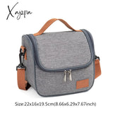 Xajzpa - High Capacity Lunch Bag Women Outdoor Camping Hiking Food Thermal Pouch Child Picnic Drink
