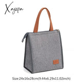 Xajzpa - High Capacity Lunch Bag Women Outdoor Camping Hiking Food Thermal Pouch Child Picnic Drink
