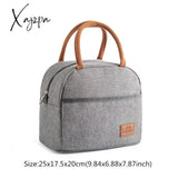 Xajzpa - High Capacity Lunch Bag Women Outdoor Camping Hiking Food Thermal Pouch Child Picnic Drink