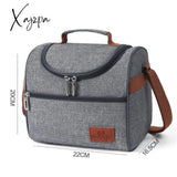 Xajzpa - High Capacity Lunch Bag Women Outdoor Camping Hiking Food Thermal Pouch Child Picnic Drink