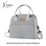 Xajzpa - High Capacity Lunch Bag Women Outdoor Camping Hiking Food Thermal Pouch Child Picnic Drink