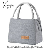 Xajzpa - High Capacity Lunch Bag Women Outdoor Camping Hiking Food Thermal Pouch Child Picnic Drink