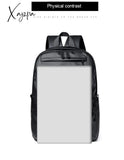 Xajzpa - High Capacity Ultralight Backpack For Men Soft Polyester Fashion School Laptop Waterproof