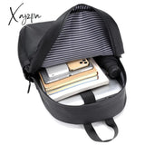 Xajzpa - High Capacity Ultralight Backpack For Men Soft Polyester Fashion School Laptop Waterproof