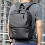 Xajzpa - High Capacity Ultralight Backpack For Men Soft Polyester Fashion School Laptop Waterproof