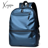 Xajzpa - High Capacity Ultralight Backpack For Men Soft Polyester Fashion School Laptop Waterproof