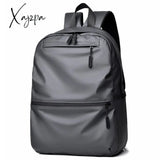 Xajzpa - High Capacity Ultralight Backpack For Men Soft Polyester Fashion School Laptop Waterproof