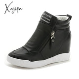 Xajzpa - High Heels Shoes Woman Zipper Fringe Women Sneakers Casual Loafers Platform Zapatos Mujer