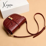 Xajzpa - High Quality Genuine Leather Shoulder Bag For Women New Trend Solid Handbag Luxury Brand