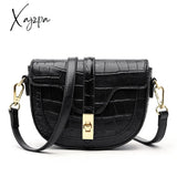 Xajzpa - High Quality Genuine Leather Shoulder Bag For Women New Trend Solid Handbag Luxury Brand