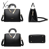 Xajzpa - High Quality Leather Casual Crossbody Shoulder Bags For Women New Luxury Purses And