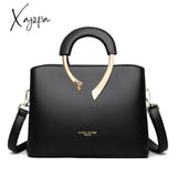 Xajzpa - High Quality Leather Casual Crossbody Shoulder Bags For Women New Luxury Purses And