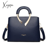 Xajzpa - High Quality Leather Casual Crossbody Shoulder Bags For Women New Luxury Purses And