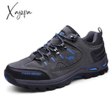 Xajzpa - High Quality Men Hiking Shoes Winter Outdoor Nonslip Trail Man Sneakers Trekking Mountain