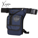 Xajzpa - High Quality Men’s Canvas Drop Leg Bag Military Motorcycle Multi-Purpose Messenger