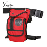 Xajzpa - High Quality Men’s Canvas Drop Leg Bag Military Motorcycle Multi-Purpose Messenger