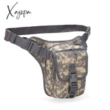 Xajzpa - High Quality Nylon Men Hip Bum Belt Bag Military Motorcycle Rider Camouflage Pouch Casual
