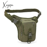 Xajzpa - High Quality Nylon Men Hip Bum Belt Bag Military Motorcycle Rider Camouflage Pouch Casual