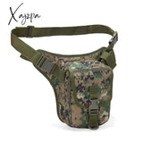 Xajzpa - High Quality Nylon Men Hip Bum Belt Bag Military Motorcycle Rider Camouflage Pouch Casual