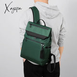 Xajzpa - High Quality Waterproof Men’s Laptop Backpack Fashion Brand Designer Black For Business