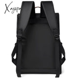 Xajzpa - High Quality Waterproof Men’s Laptop Backpack Fashion Brand Designer Black For Business