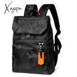 Xajzpa - High Quality Waterproof Men’s Laptop Backpack Fashion Brand Designer Black For Business