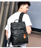 Xajzpa - High Quality Waterproof Men’s Laptop Backpack Fashion Brand Designer Black For Business