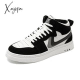 Xajzpa - High-Top Breathable Pu Men’s Casual Shoes 44 Fashion Men Mens Sneakers Walking Sports