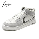 Xajzpa - High-Top Breathable Pu Men’s Casual Shoes 44 Fashion Men Mens Sneakers Walking Sports