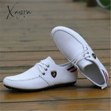 Xajzpa - Hot Sale Leather Men Shoes Casual Comfortable Loafers Moccasins High Quality Male