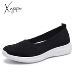 Xajzpa - Hot Sale Women’s Flat Shoes Summer Mesh Breathable Casual Flats Sneakers Ladies Knitting