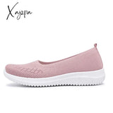 Xajzpa - Hot Sale Women’s Flat Shoes Summer Mesh Breathable Casual Flats Sneakers Ladies Knitting