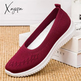 Xajzpa - Hot Sale Women’s Flat Shoes Summer Mesh Breathable Casual Flats Sneakers Ladies Knitting