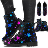 Xajzpa - Hot Skeleton Women Snow Ankle Boots Motorcycle Skull Pansy Low Heels Shoes Vintage Pu