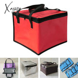 Xajzpa - Insulated Thermal Cooler Bag Cool Lunch Foods Drink Boxes Storage Big Square Chilled Bags