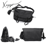 Xajzpa - Japan Korean Style Men’s Shoulder Crossbody Bag Waterproof Large Capacity Light Weight