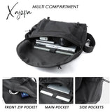 Xajzpa - Japan Korean Style Men’s Shoulder Crossbody Bag Waterproof Large Capacity Light Weight