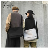 Xajzpa - Japanese Canvas Shoulder Crossbody Bag For Women Cotton Cloth Student Satchels Unisex