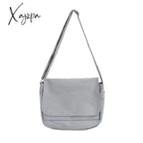 Xajzpa - Japanese Canvas Shoulder Crossbody Bag For Women Cotton Cloth Student Satchels Unisex