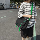 Xajzpa - Japanese Simple Messenger Bags Korean Men Bag Younth Student Nylon Waterproof Canvas Light