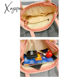 Xajzpa - Kawaii Shoulder Bag Women Cartoon Duck Large Capacity Canvas Bags Japanese Style All-Match