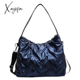 Xajzpa - Korean Nylon Brand Shoulder Bag 2023 New Pu Leather Side Bags For Women Ladies Crossbody