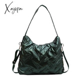 Xajzpa - Korean Nylon Brand Shoulder Bag 2023 New Pu Leather Side Bags For Women Ladies Crossbody