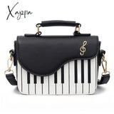 Xajzpa - Korean Piano Design Women Shoulder Bags Pu Leather Messenger Bag Handbag Fashion Corssbody