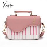 Xajzpa - Korean Piano Design Women Shoulder Bags Pu Leather Messenger Bag Handbag Fashion Corssbody