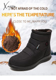 Xajzpa - Ladies Boots New Winter Shoes Ladies Snow With Plush Botas Mujer Waterproof Xl 43 Women